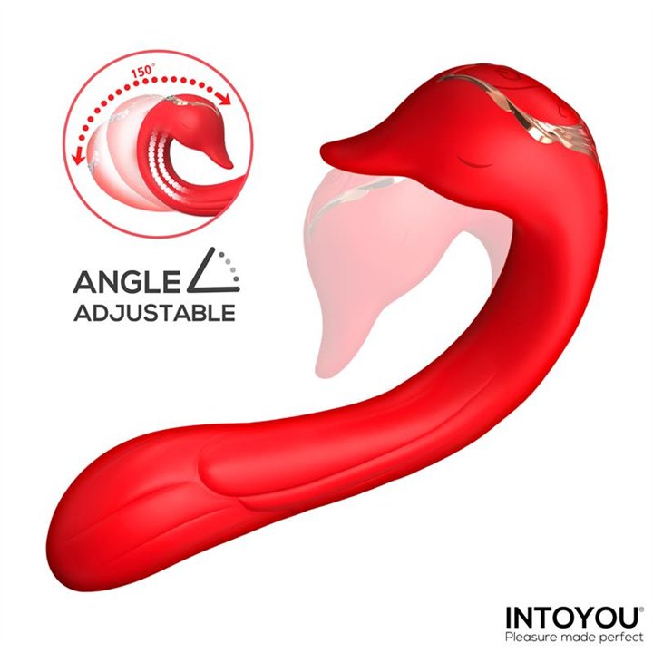 Swana Vibrator Licking Tongue with Angle Adjustable - IN-670 - Teknashop Ltd