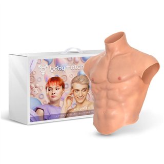 Boomax Hyper Realistic Muscle Suit Liquid Silicone Size S - BM-644 - Teknashop Ltd