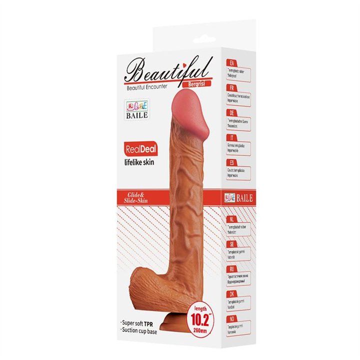 Bergrisi Dildo with Balls 10.2 - BW-008103NR-1 - Teknashop Ltd