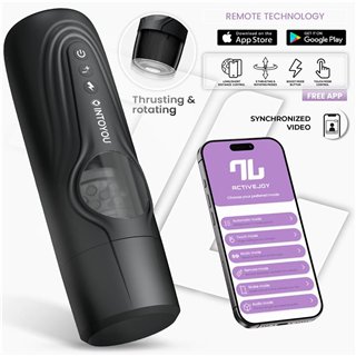 Egor Thrusting and Rotating Male Masturbator with App - IN-667 - Teknashop Ltd
