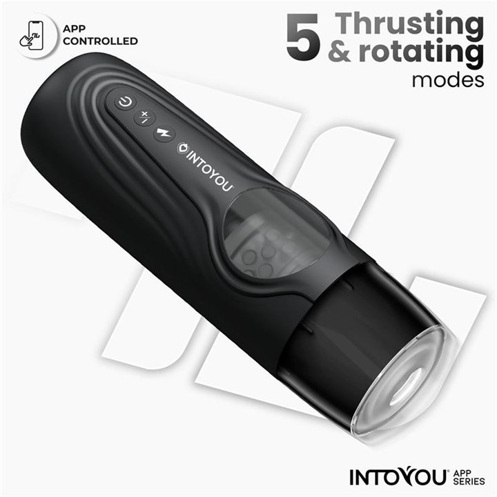Egor Thrusting and Rotating Male Masturbator with App - IN-667 - Teknashop Ltd