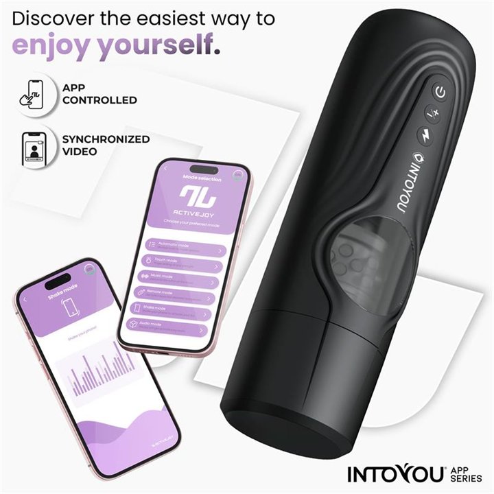 Egor Thrusting and Rotating Male Masturbator with App - IN-667 - Teknashop Ltd