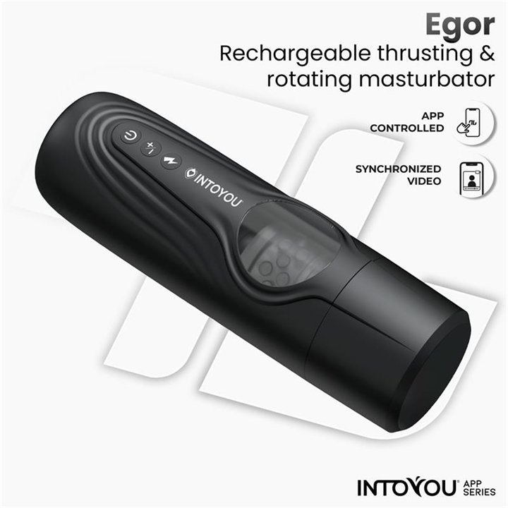 Egor Thrusting and Rotating Male Masturbator with App - IN-667 - Teknashop Ltd