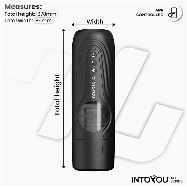 Egor Thrusting and Rotating Male Masturbator with App - IN-667 - Teknashop Ltd