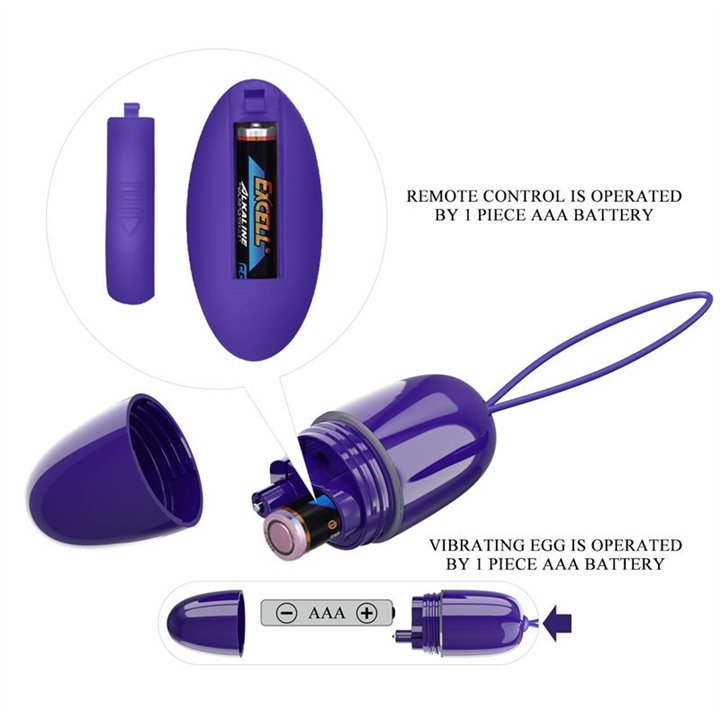 Selkie Youth Vibrating Egg with Remote Control - BI-014865WL - Teknashop Ltd