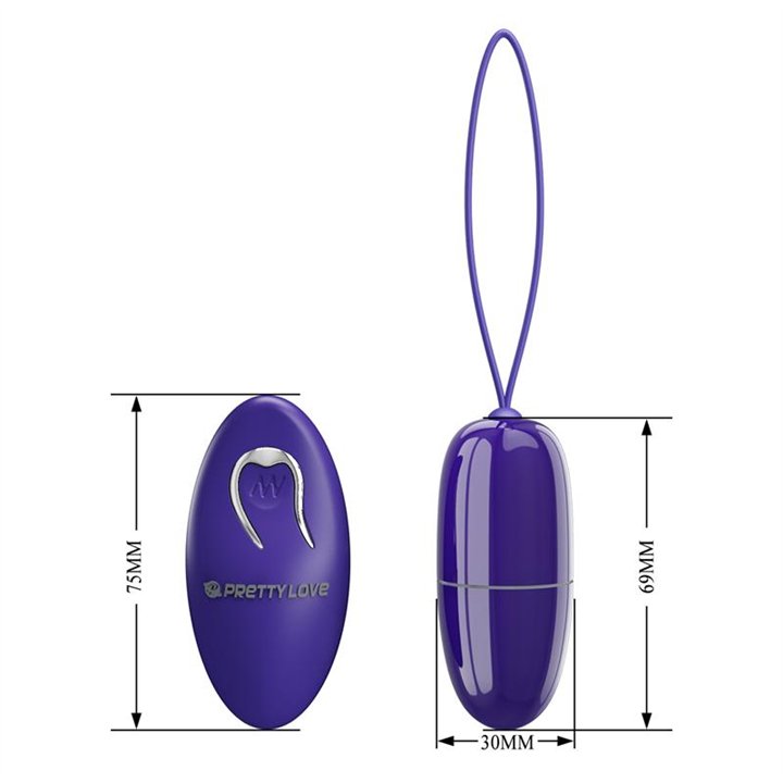 Selkie Youth Vibrating Egg with Remote Control - BI-014865WL - Teknashop Ltd