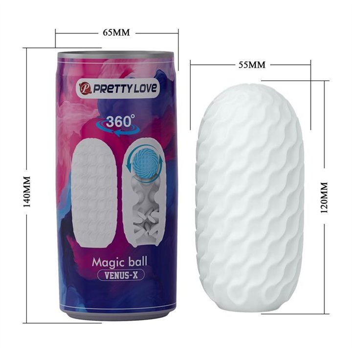 Venus-X Magic Ball Male Masturbator - BM-00900T89-1Q - Teknashop Ltd