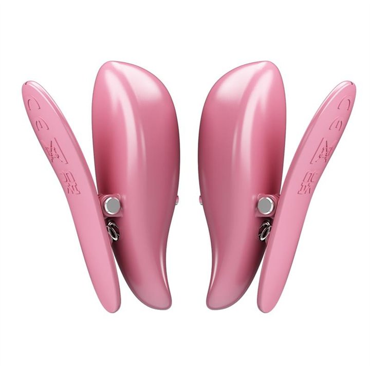 Cailey Nipple Clamps with Vibration and Remote - BI-300036W - Teknashop Ltd
