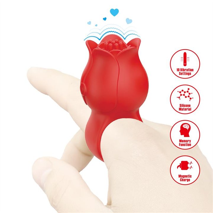 Jae Rose Finger Vibrator - BI-210336 - Teknashop Ltd