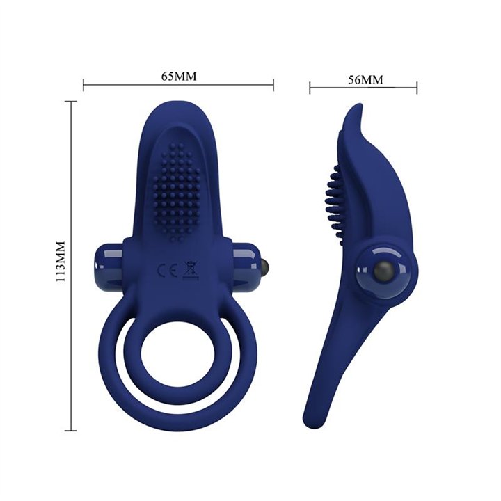 Vibrating Penis Ring - BI-210203-3 - Teknashop Ltd