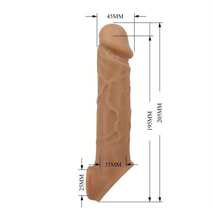 Lionel Penis Sleeve Liquid Silicone - BI-026259 - Teknashop Ltd