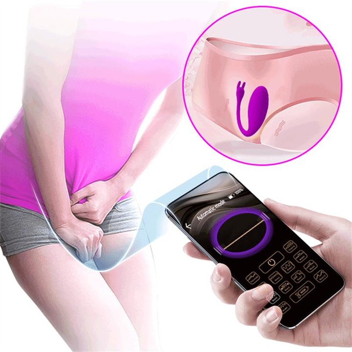 Catalina Vibrating Egg with APP Pink - BI-014935HP - Teknashop Ltd