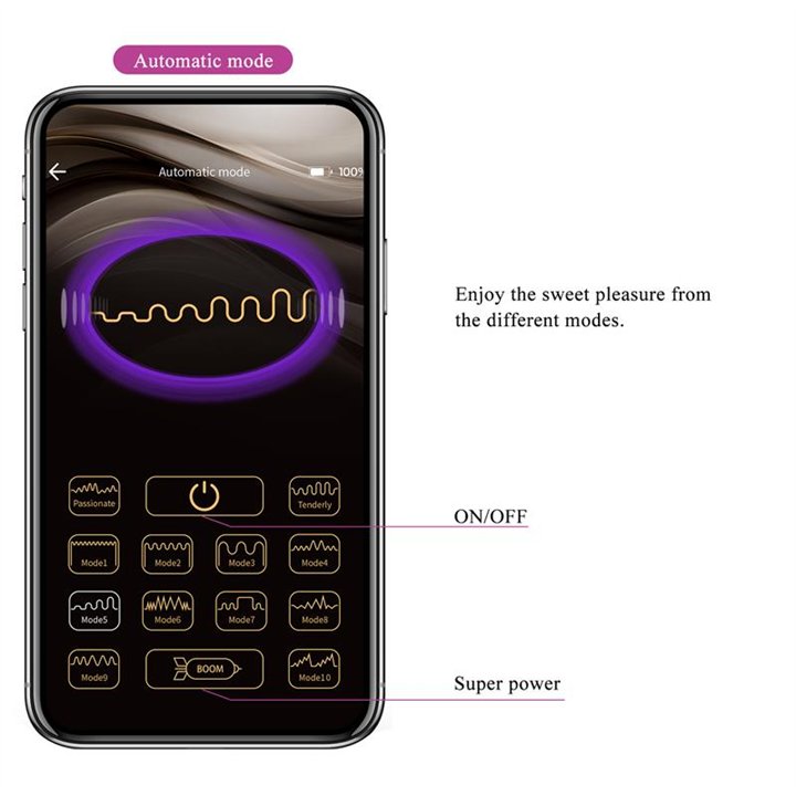 Catalina Vibrating Egg with APP Pink - BI-014935HP - Teknashop Ltd