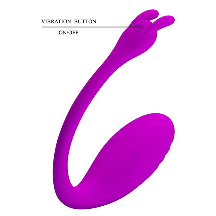 Catalina Vibrating Egg with APP Pink - BI-014935HP - Teknashop Ltd