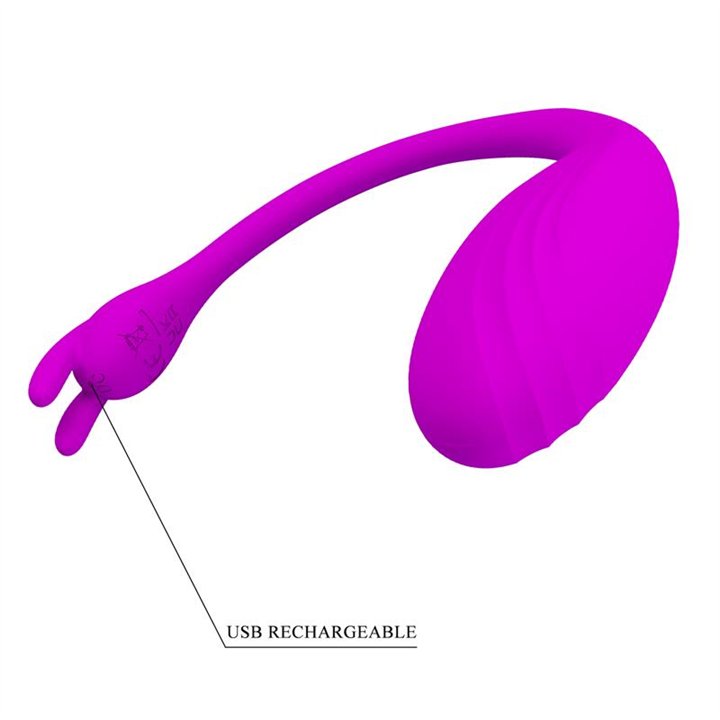 Catalina Vibrating Egg with APP Pink - BI-014935HP - Teknashop Ltd