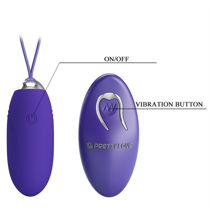 Jenny Youth Egg Vibrator with Remote - BI-014362W-9L - Teknashop Ltd