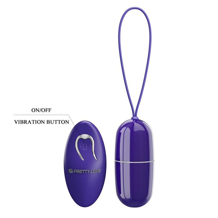 Arvin Youth Egg Vibrator with Remote - BI-014374WL - Teknashop Ltd