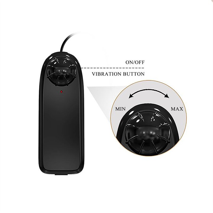 Catoblepas Vibrating Dildo with Remote 8.1 - BW-008106ZR-1 - Teknashop Ltd