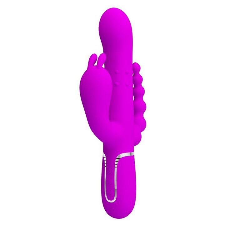 Cammy 4 in 1 Vibe with Rotating Balls and Anal Chain - BW-500036 - Teknashop Ltd