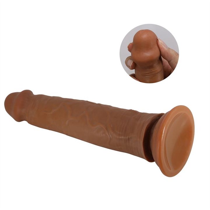 Sharife Dildo Sliding Skin-Retractil 25 cm - BW-008118LP-1 - Teknashop Ltd