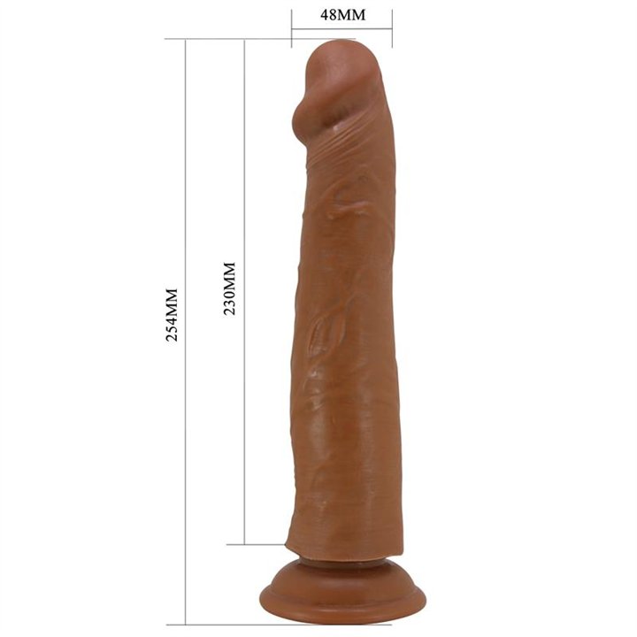 Sharife Dildo Sliding Skin-Retractil 25 cm - BW-008118LP-1 - Teknashop Ltd