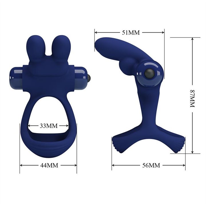 Vibrating Penis Ring - BI-210320 - Teknashop Ltd