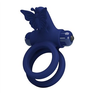 Vibrating Double Penis Ring - BI-210296-3 - Teknashop Ltd