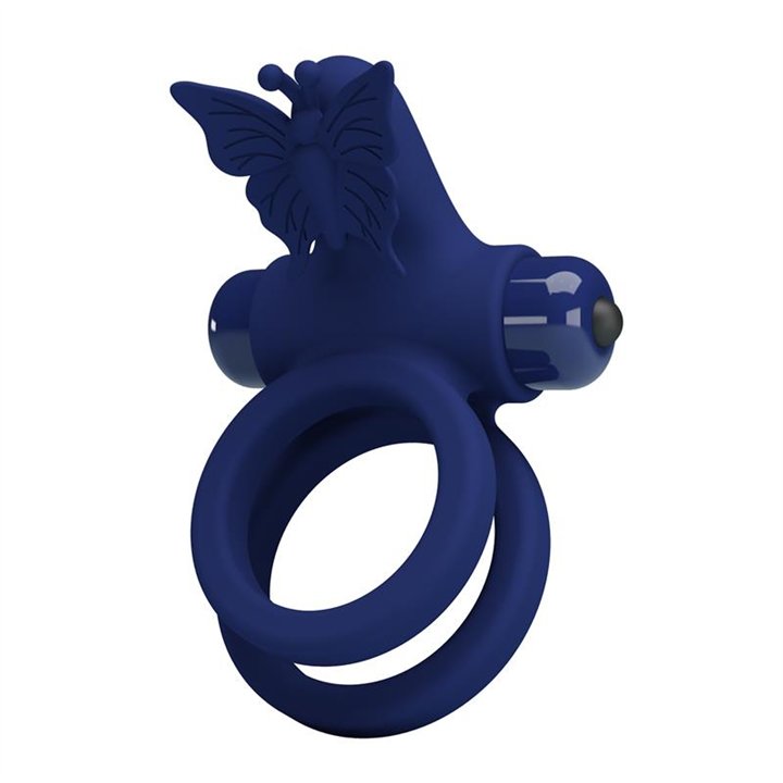 Vibrating Double Penis Ring - BI-210296-3 - Teknashop Ltd