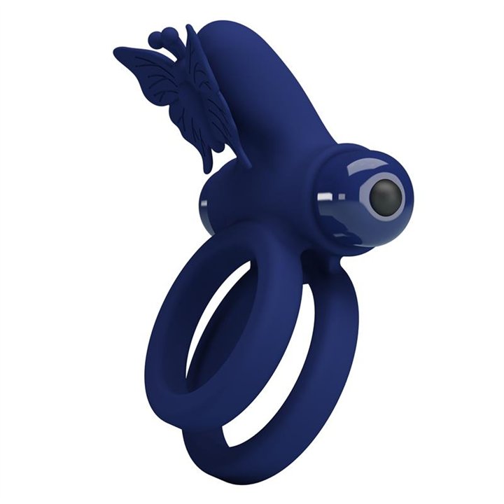 Vibrating Double Penis Ring - BI-210296-3 - Teknashop Ltd