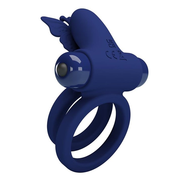 Vibrating Double Penis Ring - BI-210296-3 - Teknashop Ltd