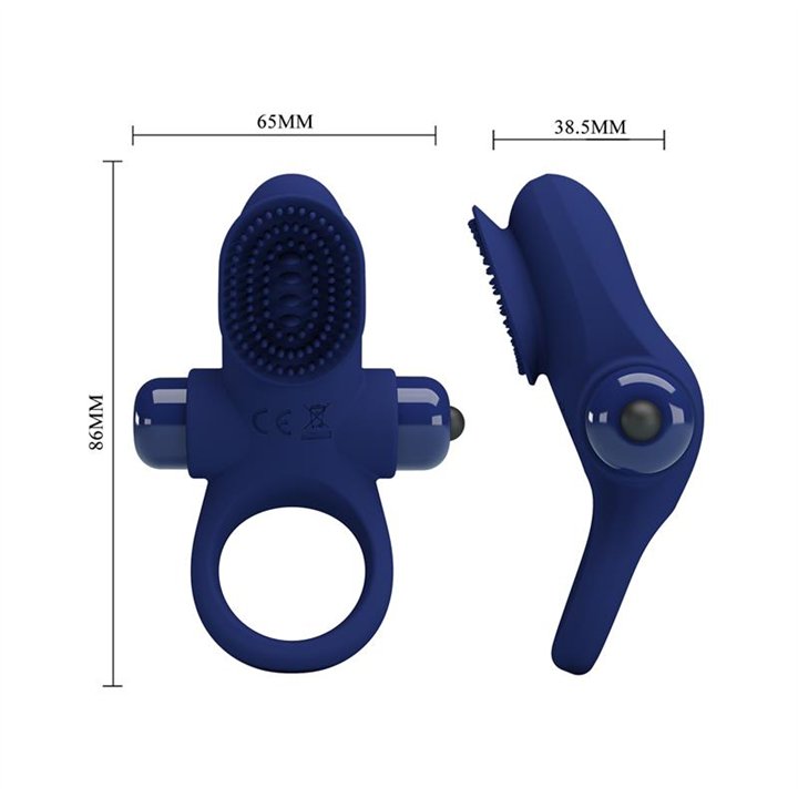 Vibrating Penis Ring - BI-210205-3 - Teknashop Ltd