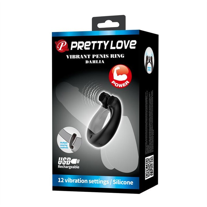 Dhalia Vibrating Penis Ring - BI-210324 - Teknashop Ltd