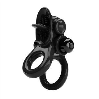 Passionate Double Vibrating Penis Ring - BI-210239 - Teknashop Ltd