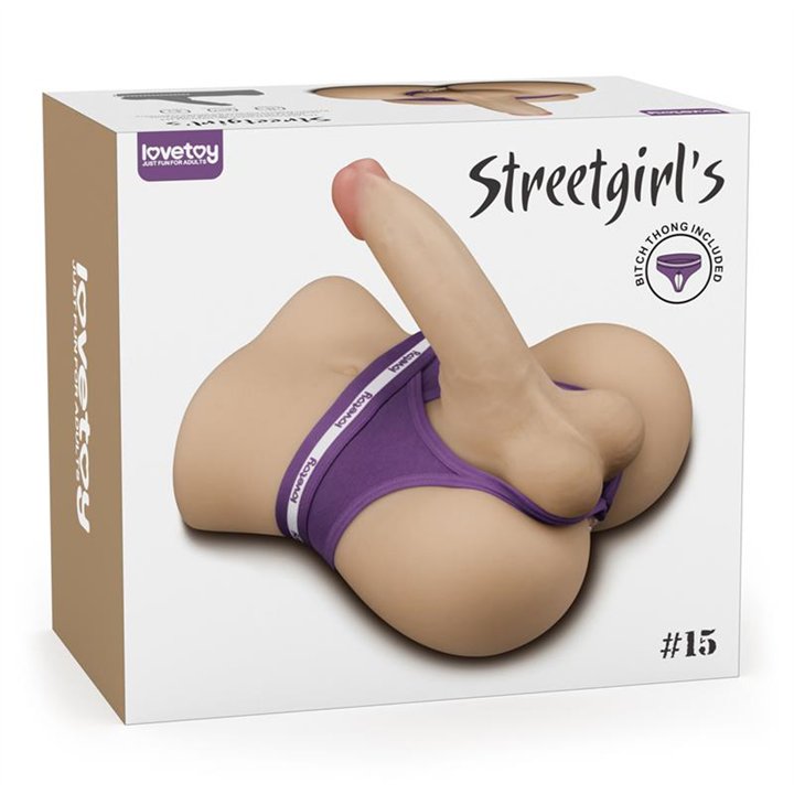 Streetgirls 15 Masturbador with Bendable Dildo - LO-LV352072 - Teknashop Ltd