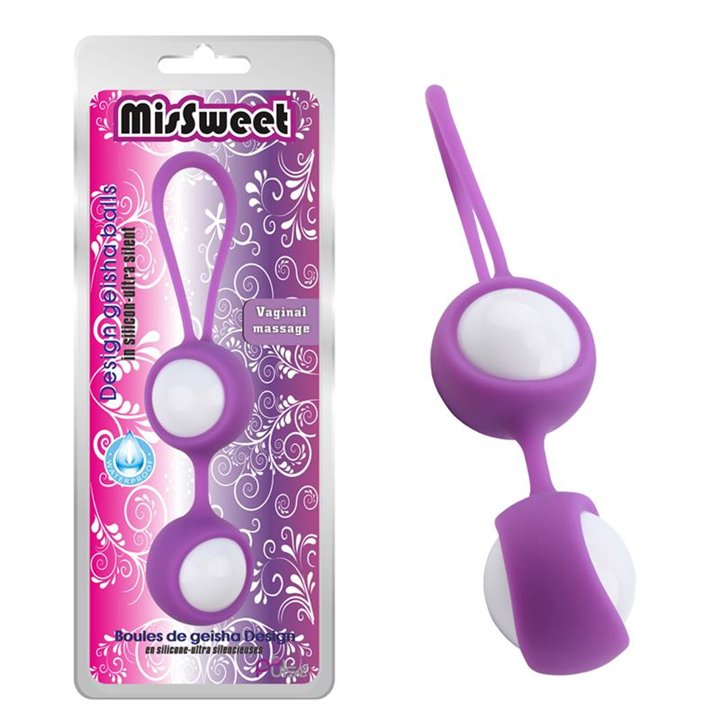 Geisha Balls MisSweet 17.7 cm Silicone Purple - CN-373201322 - Teknashop Ltd