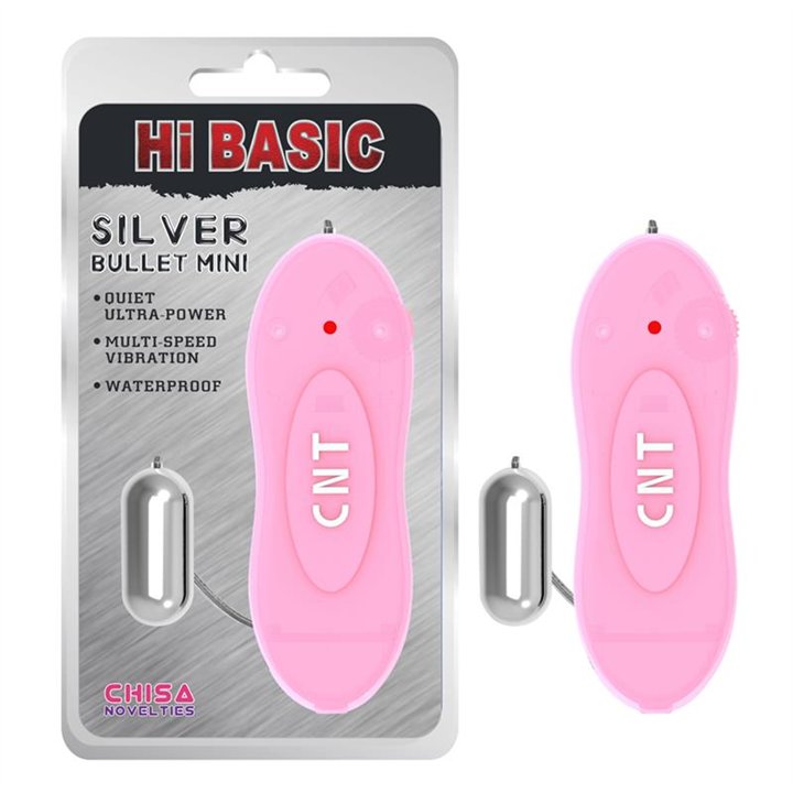 Vibrating Bullet 4.1 x 1 cm Pink - CN-401505510 - Teknashop Ltd