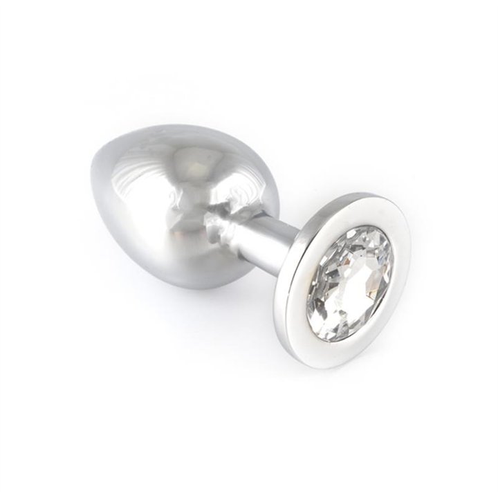Butt plug, metal-9,7 cm long - R7982 - Teknashop Ltd