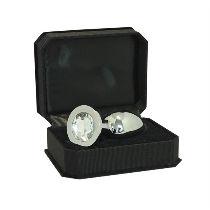 Butt plug, metal-9,7 cm long - R7982 - Teknashop Ltd