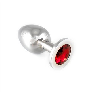 Butt plug, metal-9,7 cm long - R7983 - Teknashop Ltd