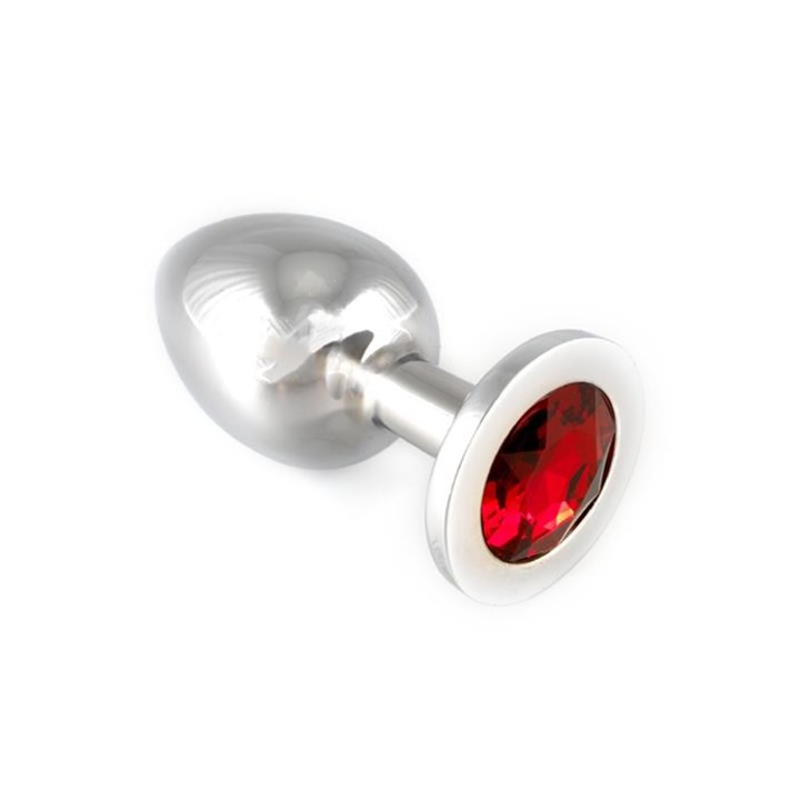 Butt plug, metal-9,7 cm long - R7983 - Teknashop Ltd