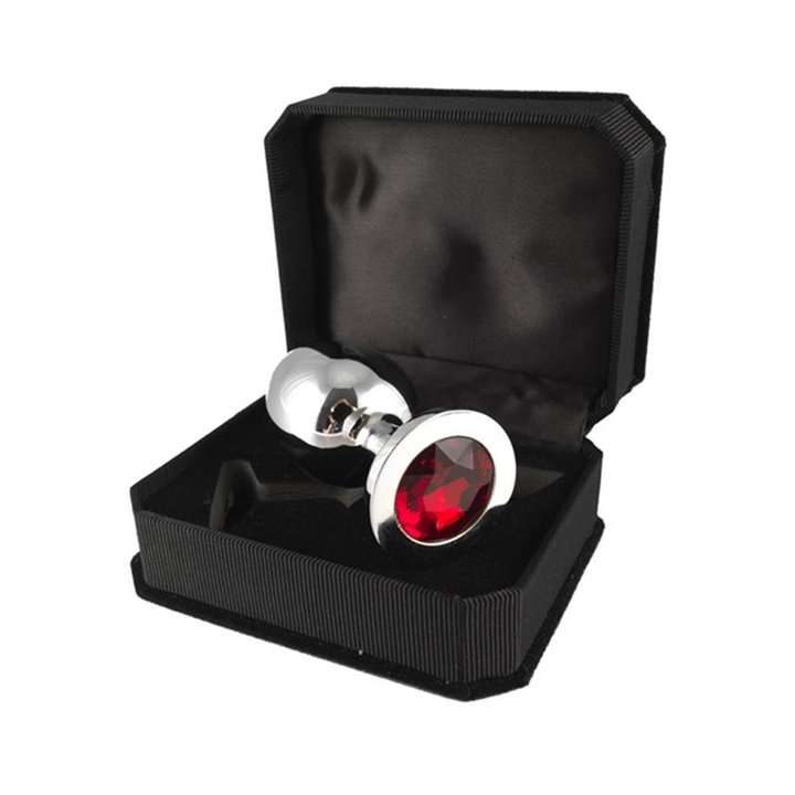 Butt plug, metal-9,7 cm long - R7983 - Teknashop Ltd