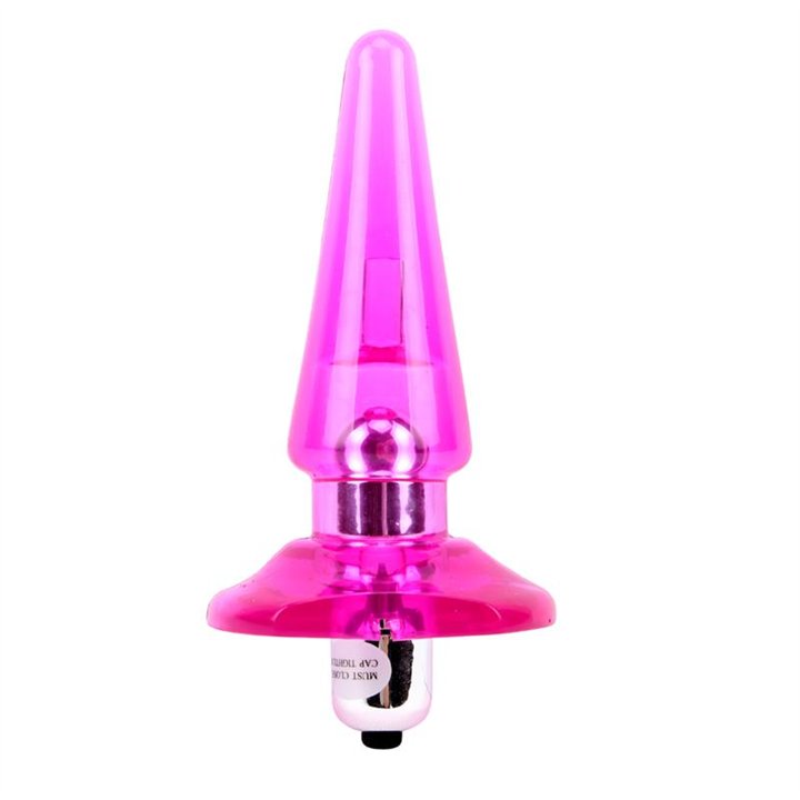 Vibrating Butt Plug Nicoles 2.5 x 3.2 cm Pink - CN-371410500 - Teknashop Ltd