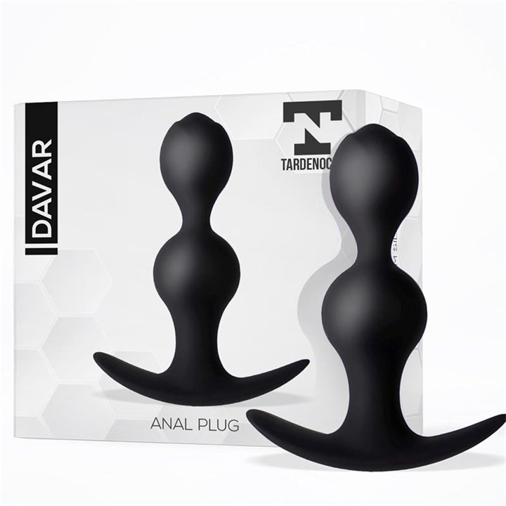 Davar Anal Plug Silicone - T-119 - Teknashop Ltd