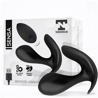 Sensa Stimulator Remote Control USB Liquid Silicone Black - T-115 - Teknashop Ltd