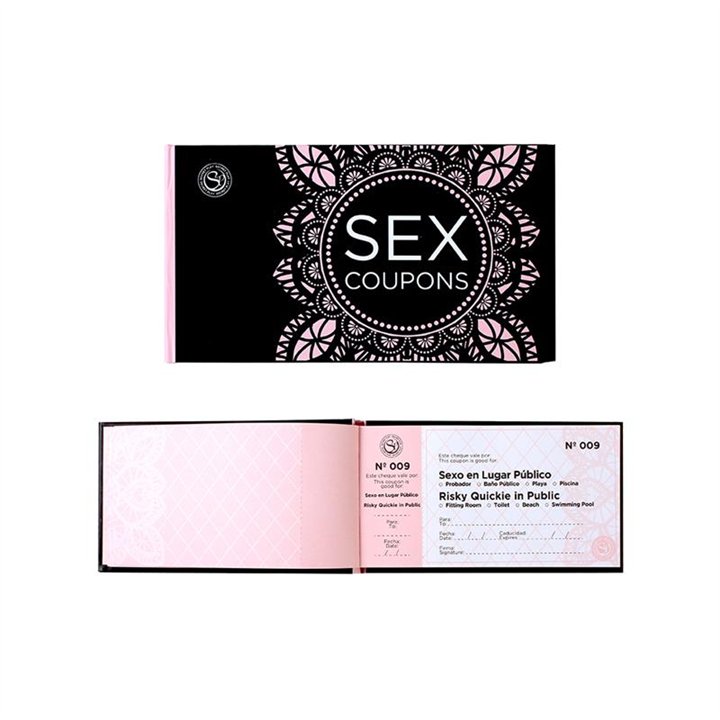 Sex Coupons (ES/EN) - F6220 - Teknashop Ltd