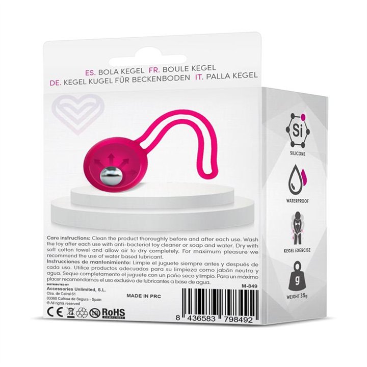 Fitty 1 - Dumbbell Kegel Ball 35 gr - M-849 - Teknashop Ltd
