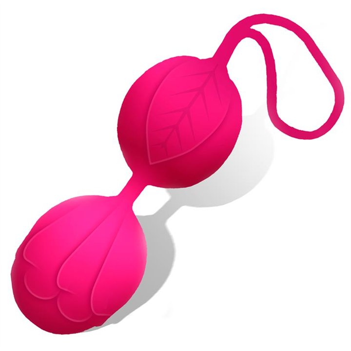 Geisha Double Kegel Balls Rose Red 70 gr - M-850 - Teknashop Ltd