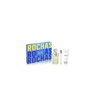 Set Eau Rochas Edt 100ml Body 100ml Edt 20ml@ - unisex - Teknashop Ltd