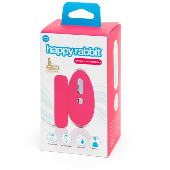 Remote Control Knicker Vibe Plus Pink - HR-75096 - Teknashop Ltd
