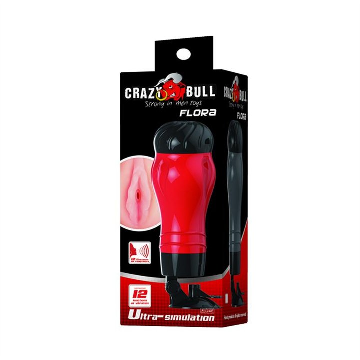 Masturbator with Vibration Vagina - BM-00900T47S - Teknashop Ltd
